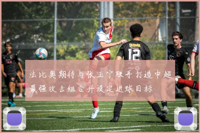 法比奥期待与张玉宁联手打造中超最强攻击组合并设定进球目标